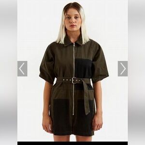 NWT Rachel Comey Handy Shortsuit Jumpsuit